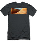 1 Sandstone Rock Formations the Wave Panoramic Images T-Shirt