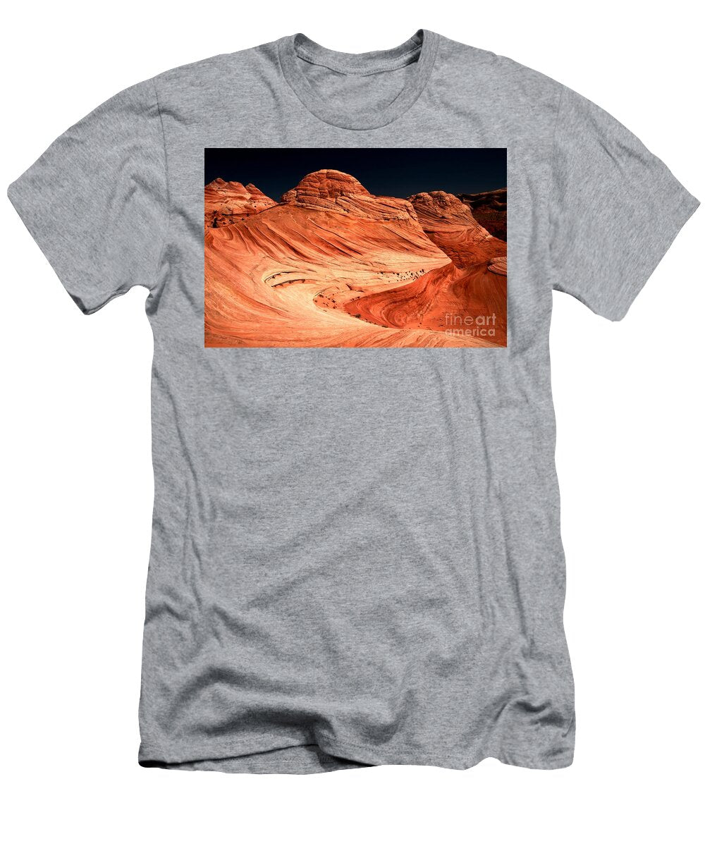 1 Sandstone Twists and Turns Adam Jewell T-Shirt
