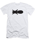 1 Silhouette of a Flat Beaver Csa Images T-Shirt