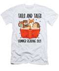 1 Tails and Tales Summer Reading 2021 Book Librarian Florian Dold Art T-Shirt