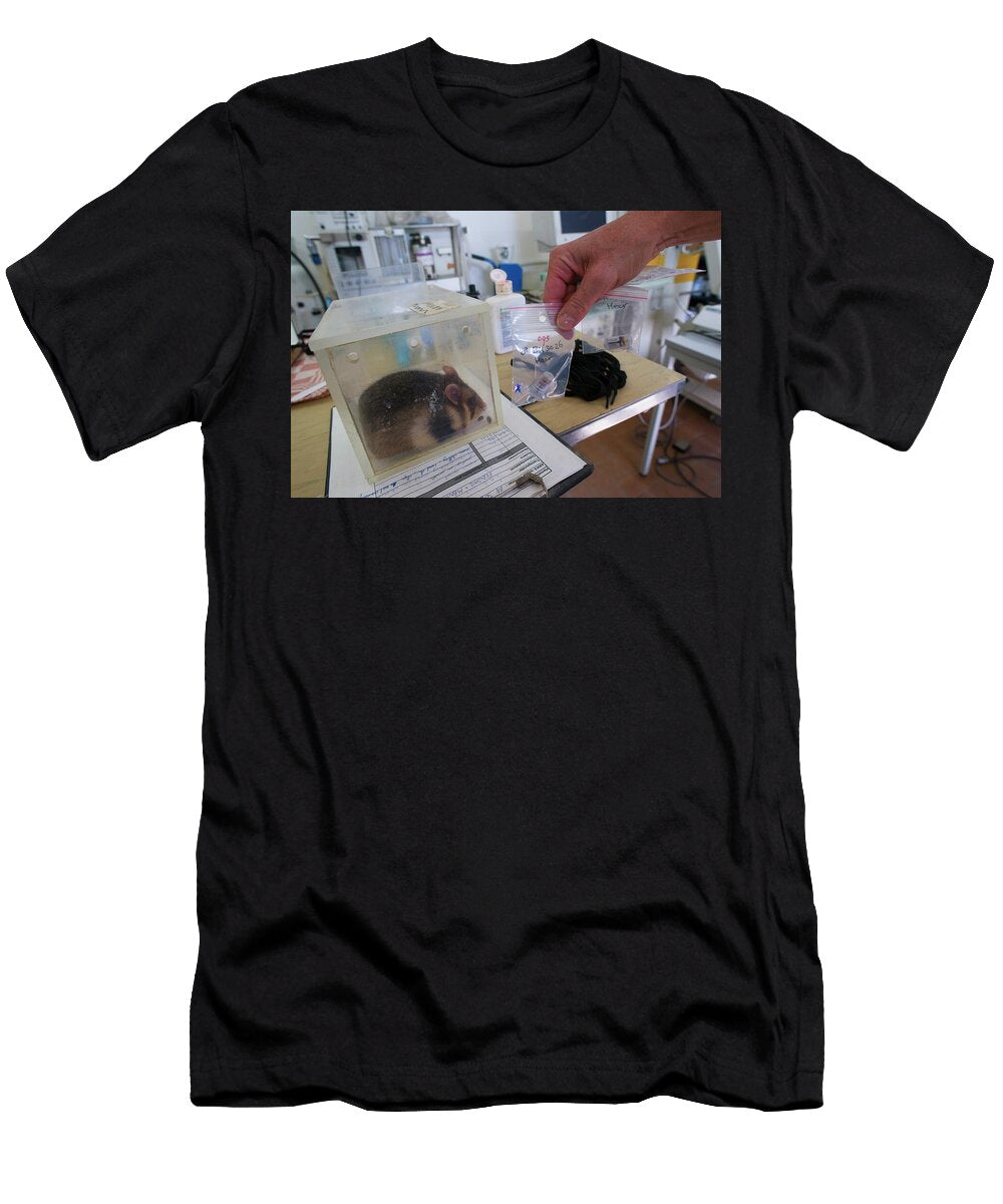 1 Telemetry Transmitters in Labelled Clear Plastic Bags Which Edwin Giesbers Natureplcom T-Shirt