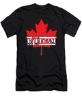 1 the Eh Team Funny Maple Leaf Flag Gift for Canadians Martin Hicks T-Shirt