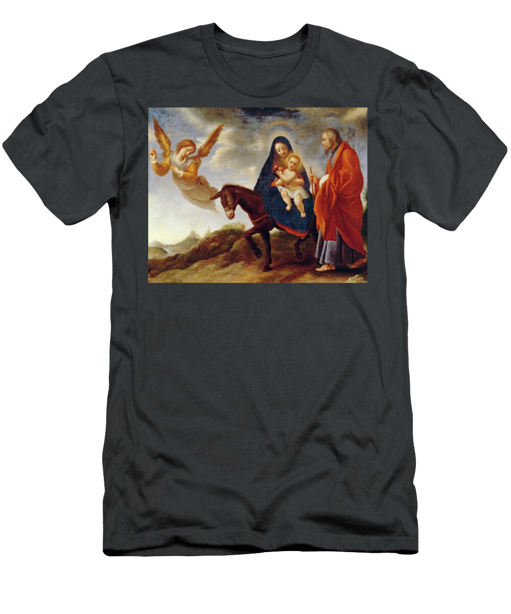 1 the Flight Into Egypt Carlo Dolci T-Shirt