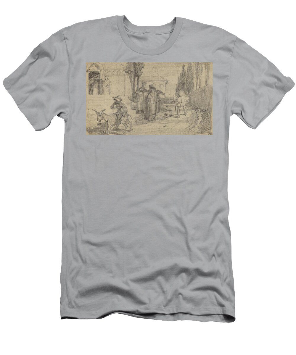 1 the Parable of the Miller and the Donkey Elihu Vedder T-Shirt