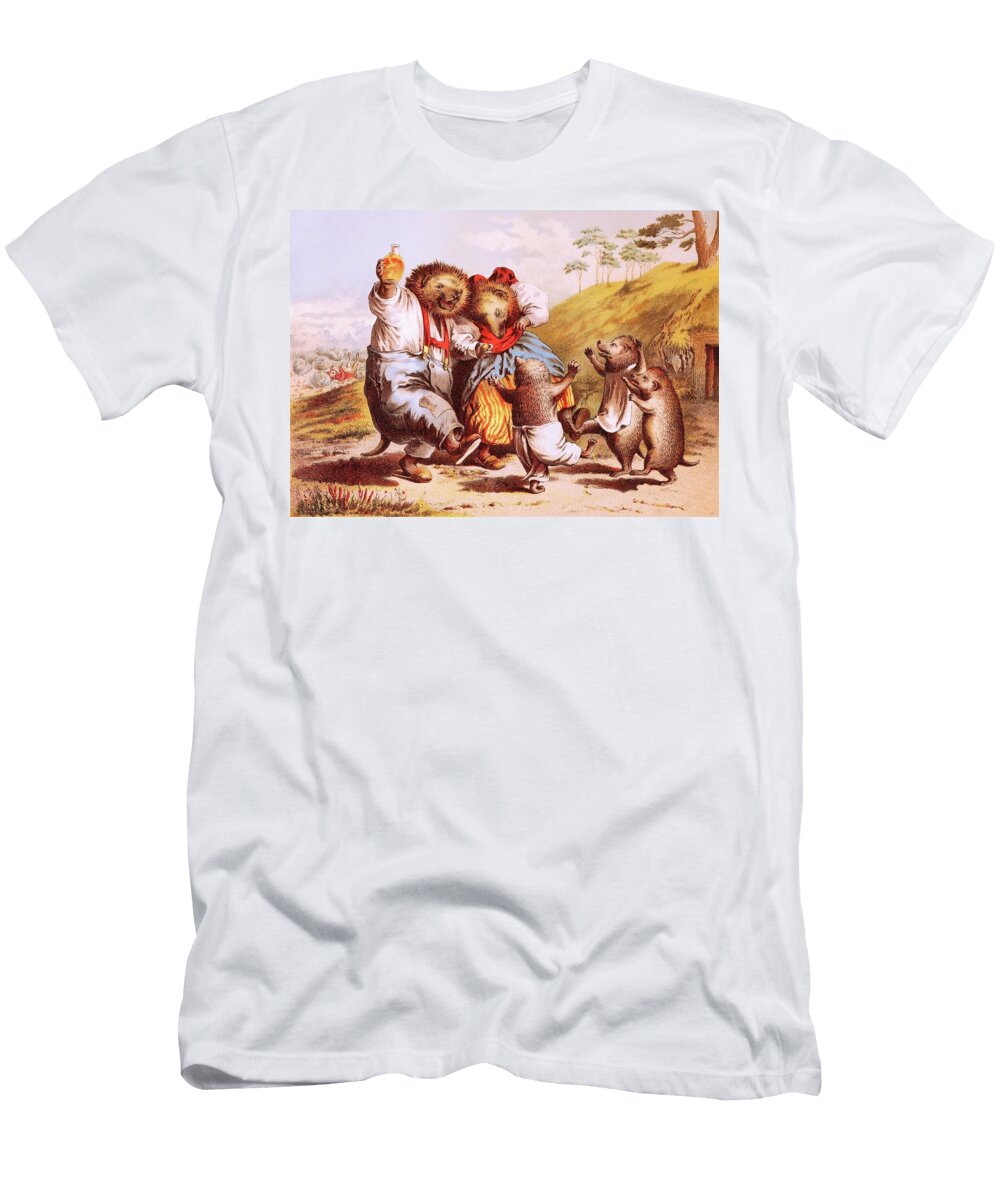 1 the Rabbit and the Hedgehog Digital Remastered Edition Carl Offterdinger T-Shirt