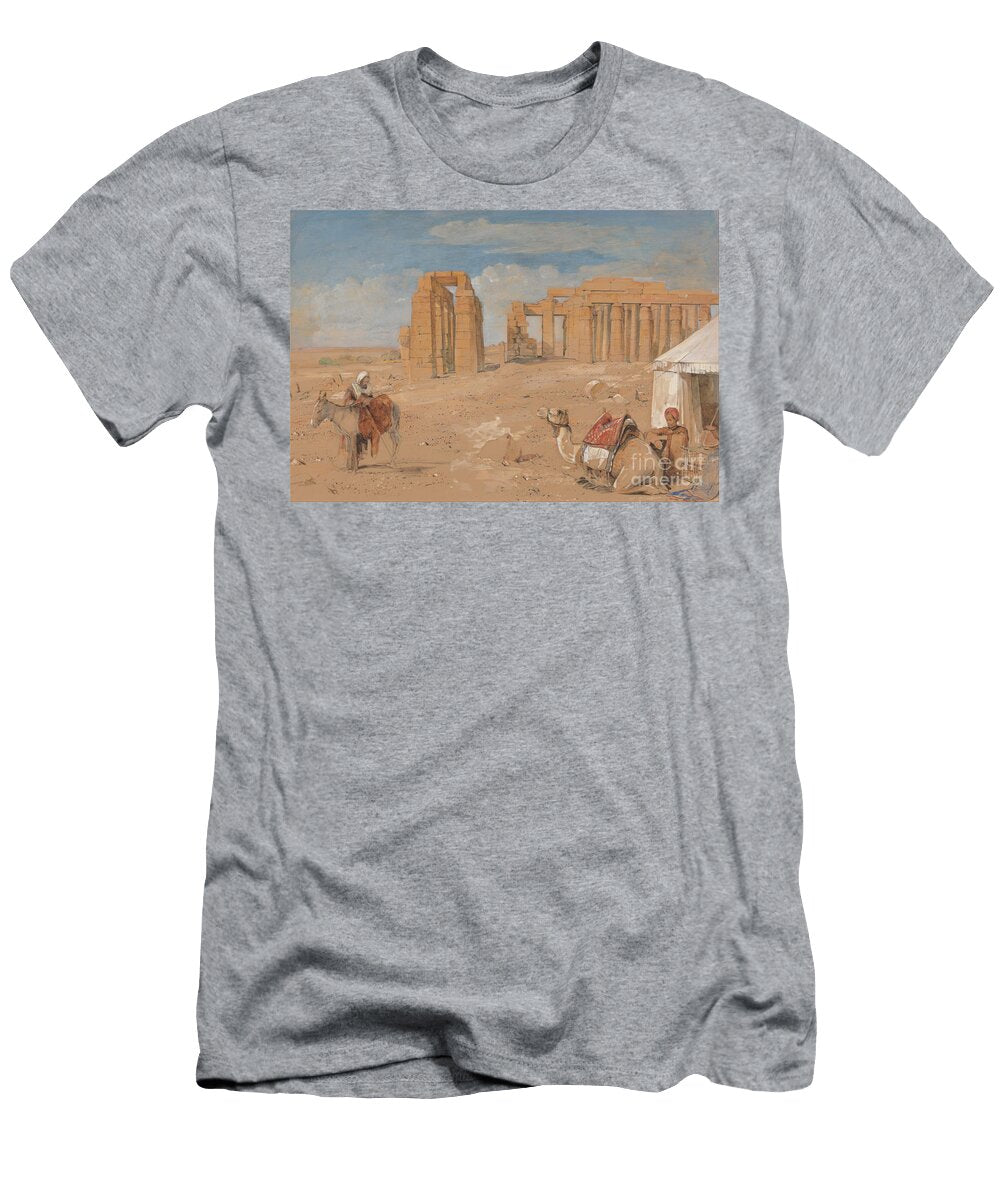 1 the Ramesseum At Thebes John Frederick Lewis T-Shirt