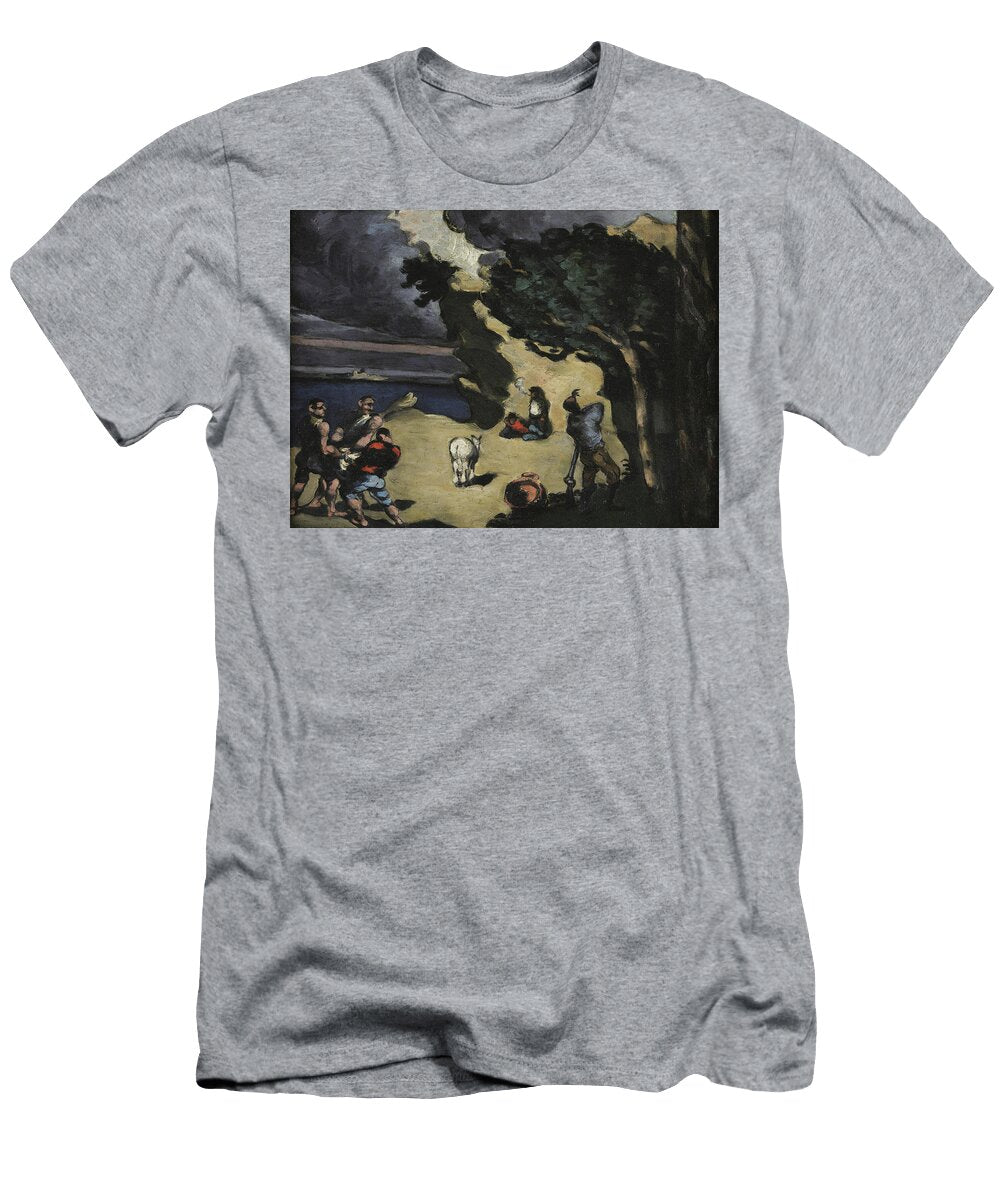 1 the Thieves and the Donkey Paul Cezanne T-Shirt
