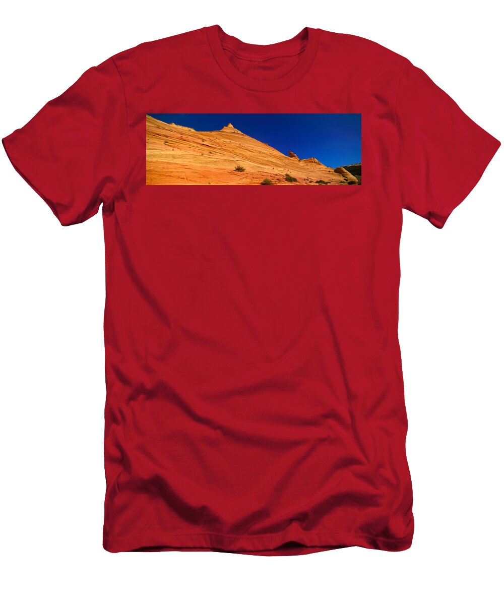 1 the Wave Coyote Butte Kanab Utah Panoramic Images T-Shirt