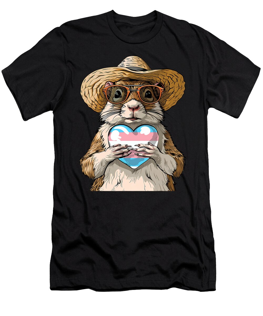 1 Transgender Squirrel Lgbt Transsexual Flag Coami Tacti T-Shirt