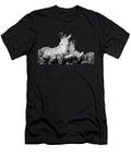 1 Two White Irish Donkeys Ricardmn Photography T-Shirt
