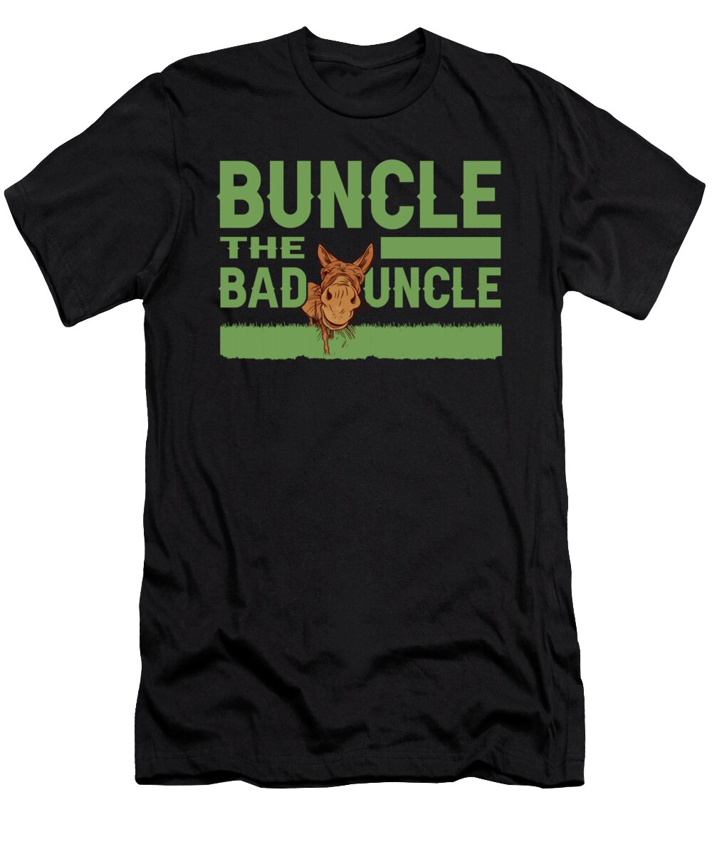 1 Uncle Donkey Family Uncle Crazy Squirrel T-Shirt