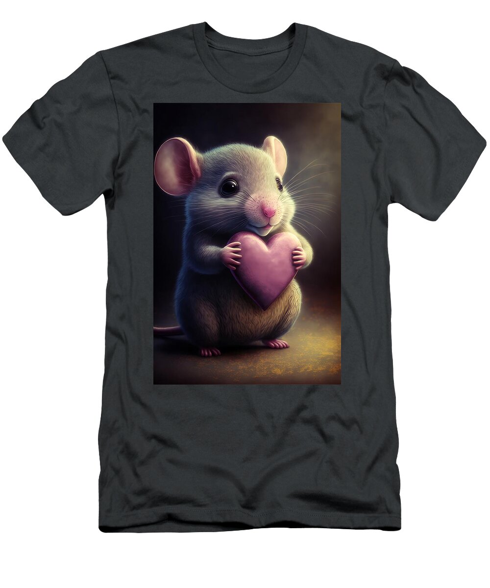 1 Valentine Mouse 0 Lilia D T-Shirt