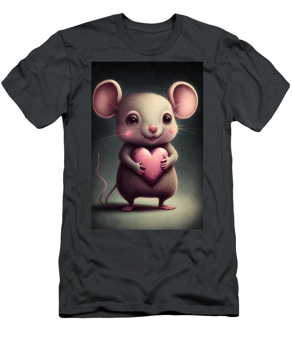 1 Valentine Mouse Lilia D T-Shirt