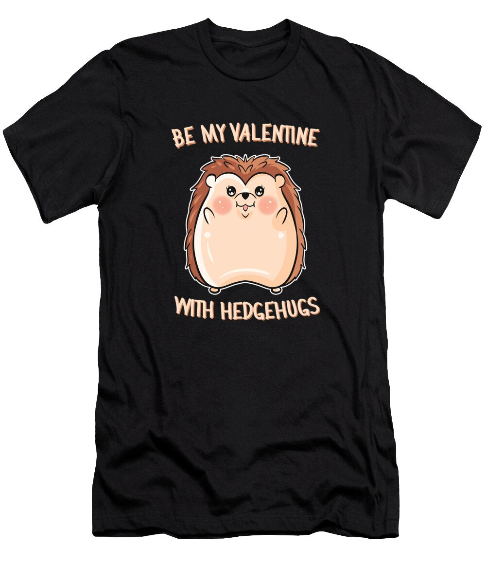 1 Want Some Hedgehugs Hedgehog Hugging Jan Bleke T-Shirt