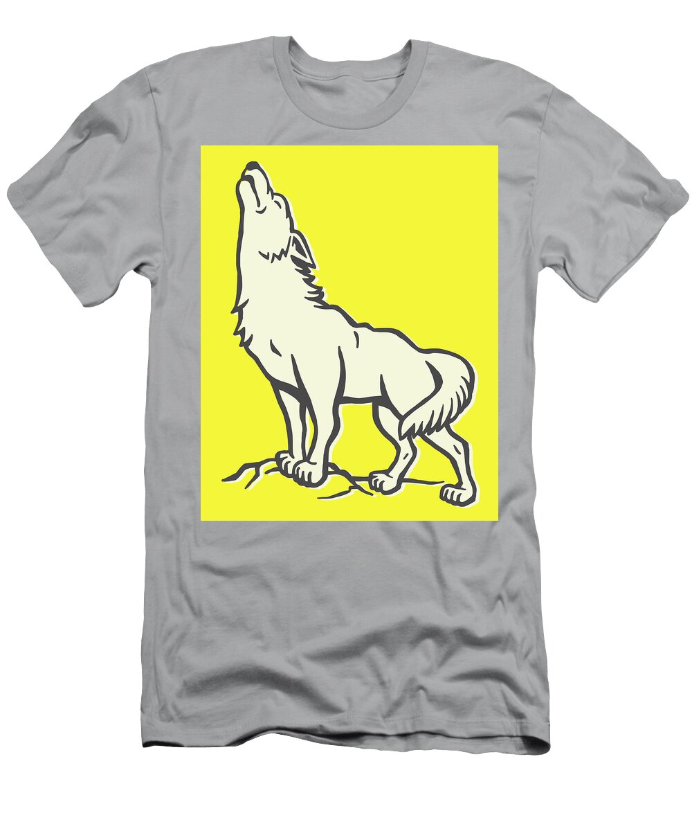1 Wolf Howling Csa Images T-Shirt
