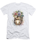 10 Hedgehog Boho Woodland Animal Floral Heidi Joyce T-Shirt