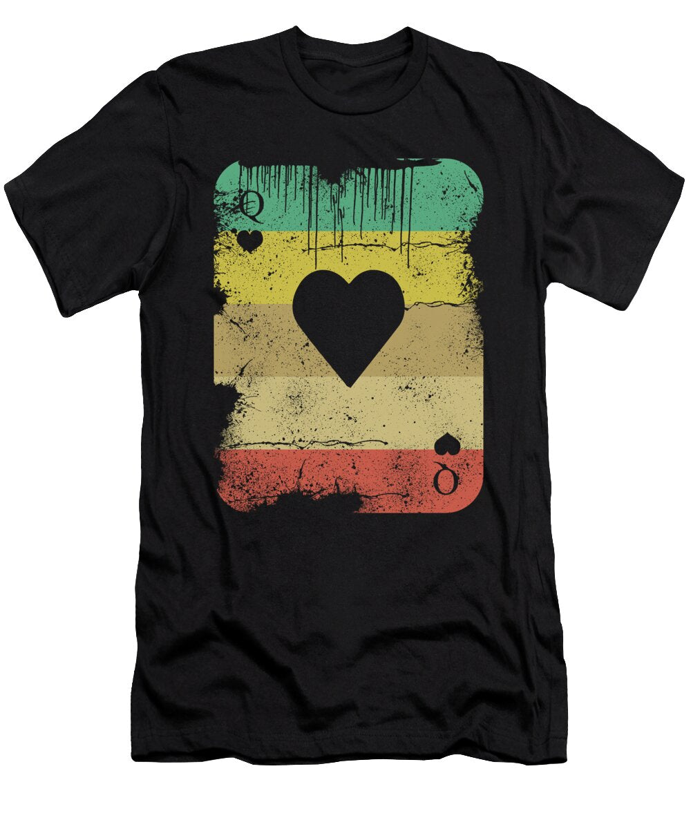 10 Retro Vintage Poker Jonathan Kraske T-Shirt