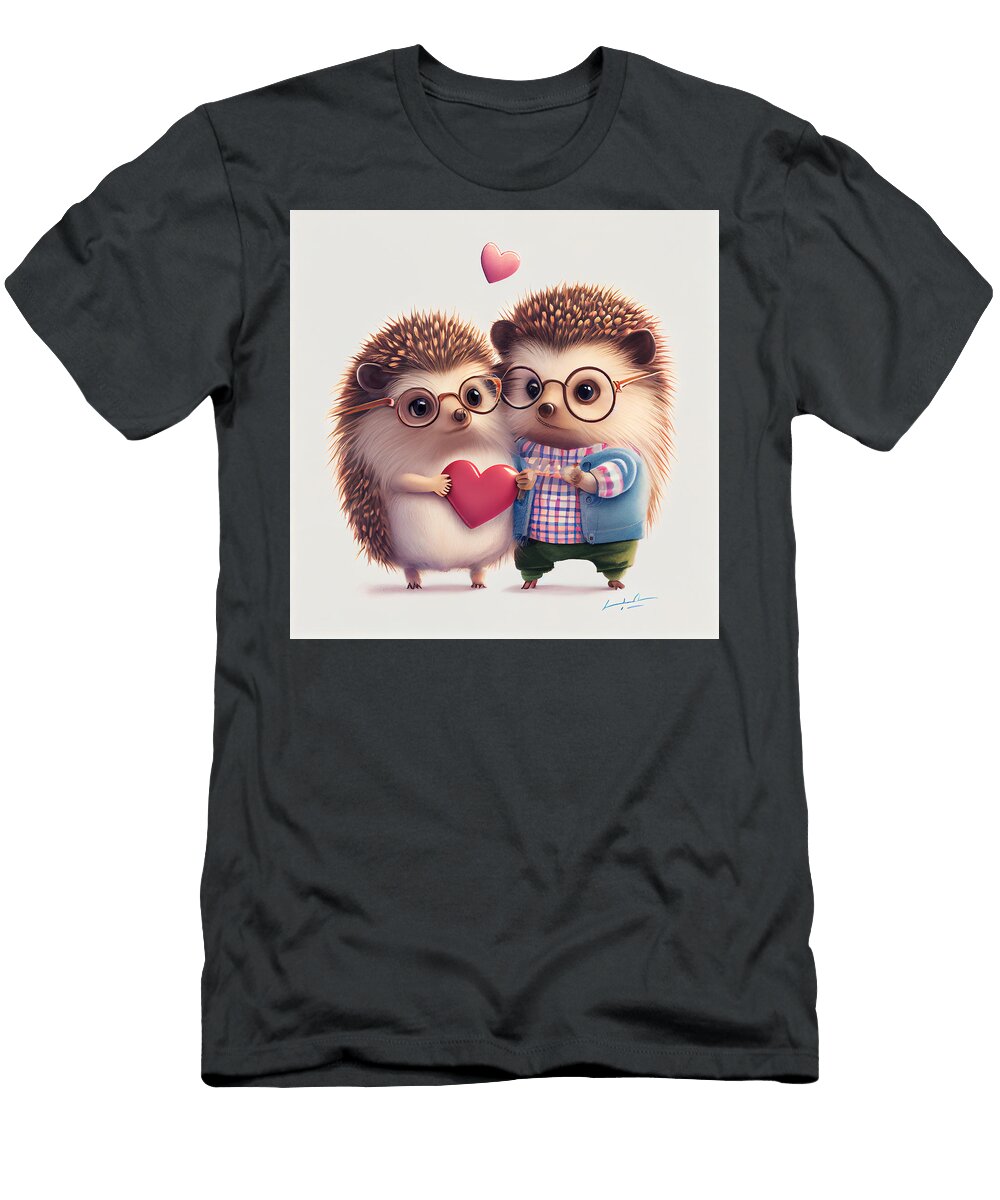 10 Tiggy Winkle Valentine Stephen Smith Galleries T-Shirt