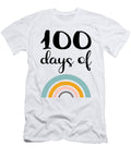 100 Days of School Leopard Girls Teacher Th T-Shirt