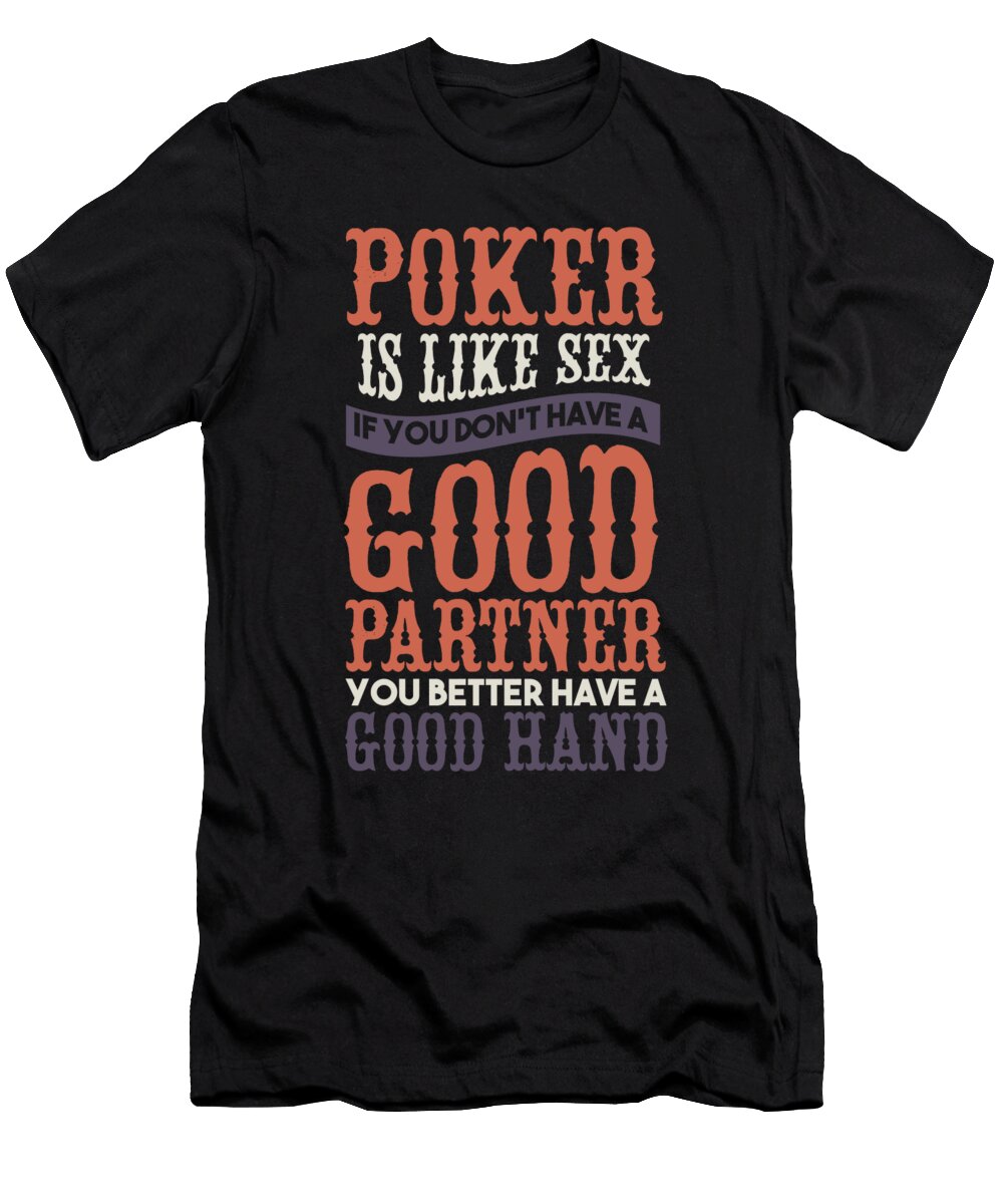 12 Poker Texas Holdem Jonathan Kraske T-Shirt