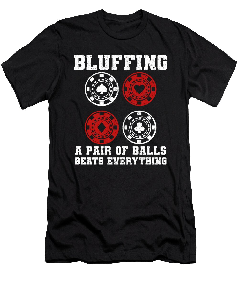 126 Poker Jonathan Kraske T-Shirt