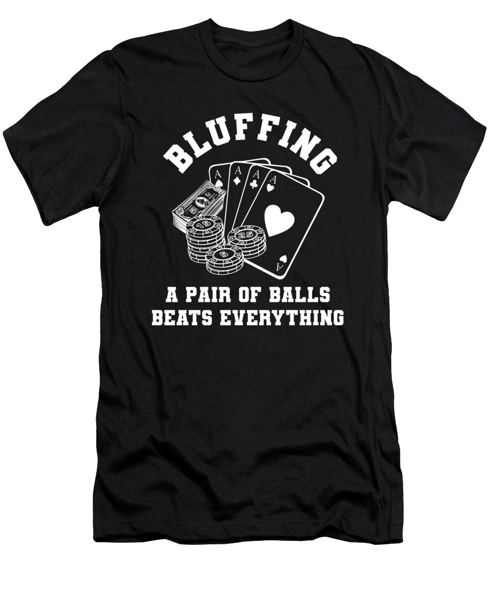127 Poker Jonathan Kraske T-Shirt