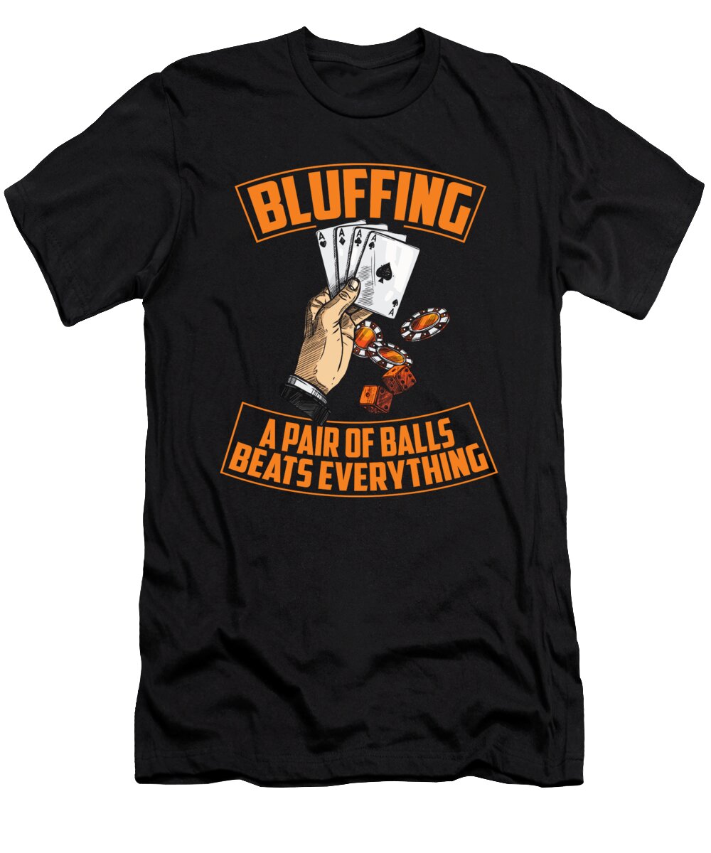 128 Poker Jonathan Kraske T-Shirt