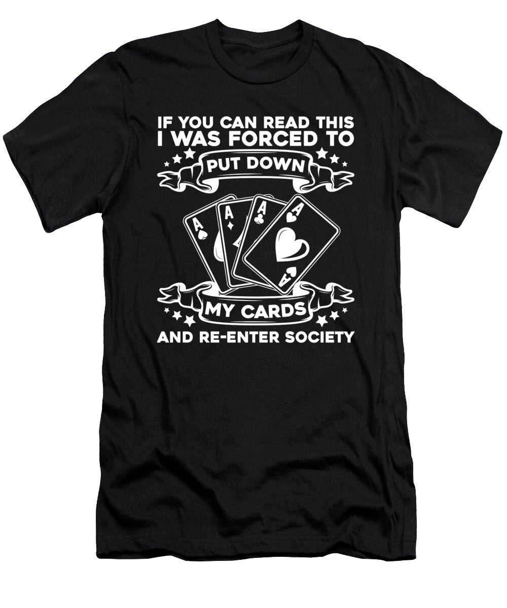 137 Poker Jonathan Kraske T-Shirt