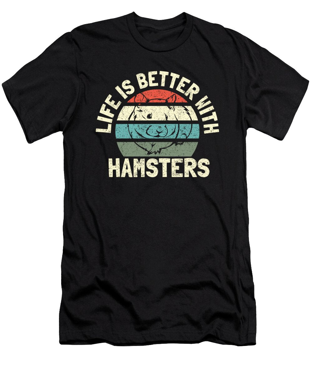 14 Hamster Crazy Squirrel T-Shirt