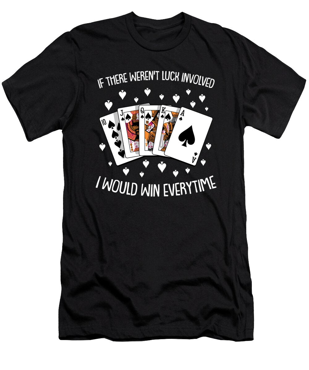 14 Poker Crazy Squirrel T-Shirt