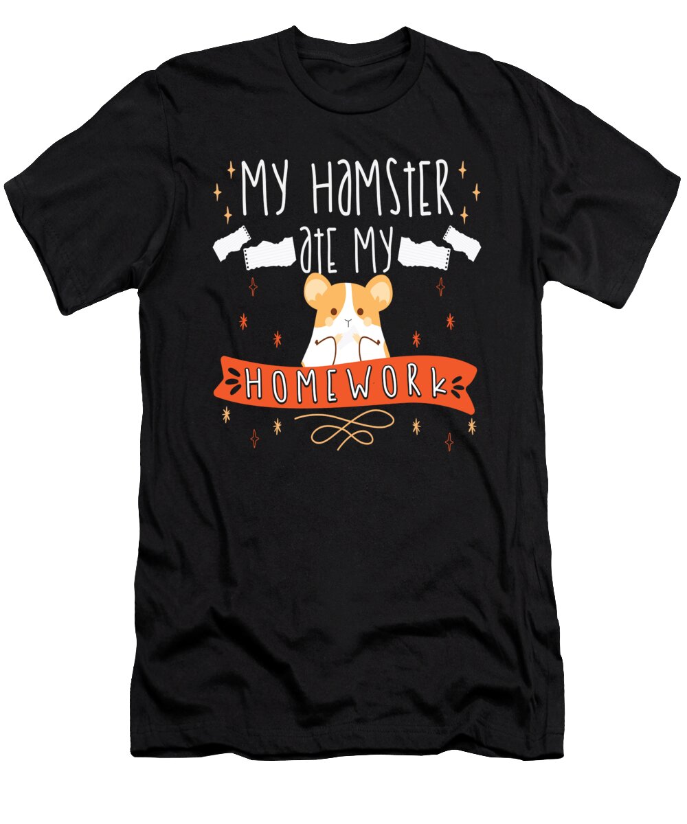 15 Hamster Crazy Squirrel T-Shirt