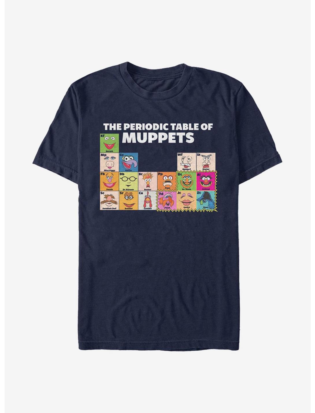 Disney The Muppets Periodic Table Of Muppets T-Shirt