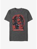 Marvel Deadpool Painted Deadpool T-Shirt