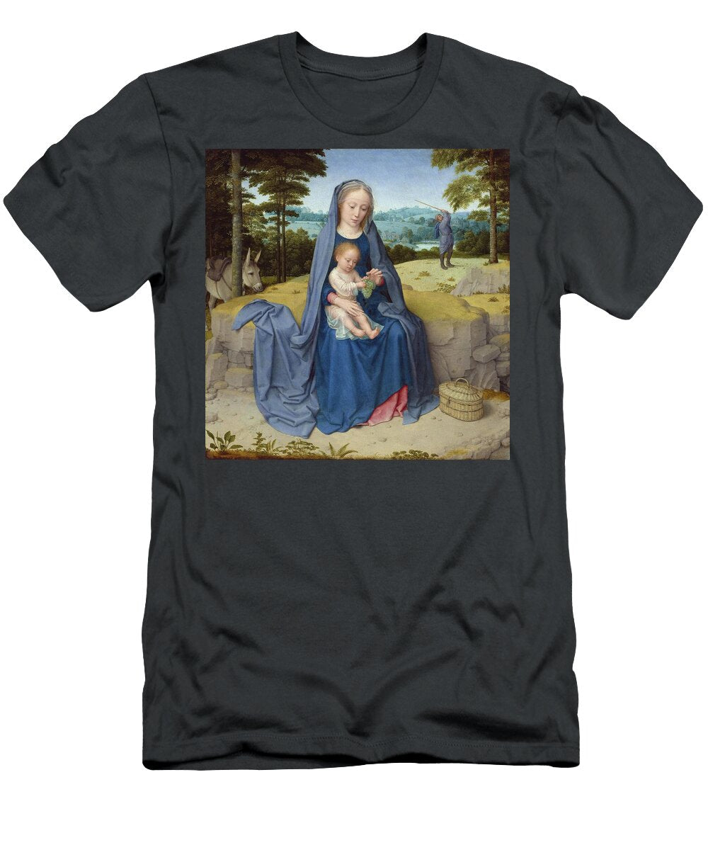 18 the Rest on the Flight Into Egypt Gerard David T-Shirt