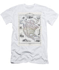 1850 Tallis Map of North America Paul Fearn T-Shirt