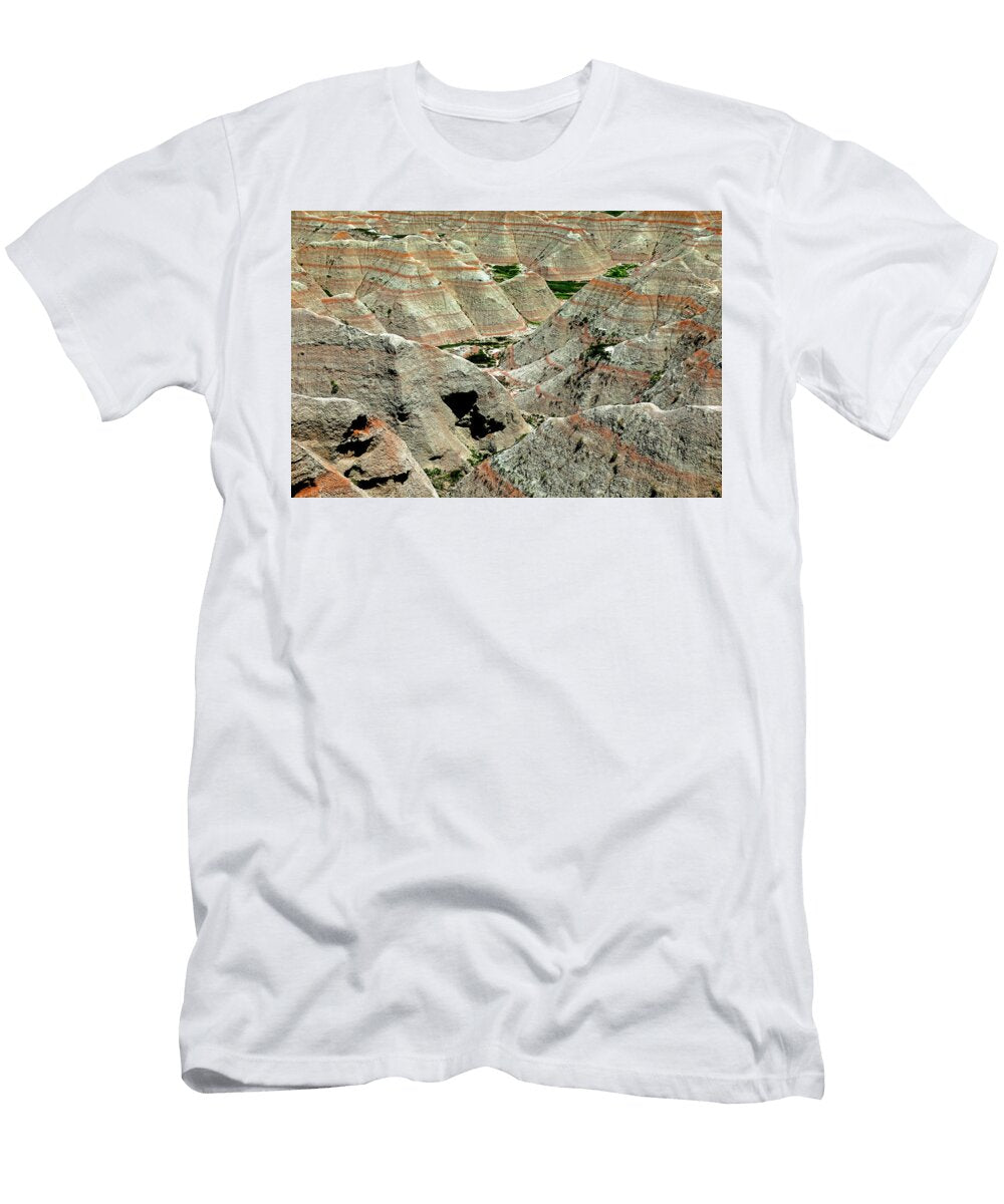 19 Badlands Np South Dakota Richard Krebs T-Shirt