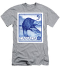 1954 Canada Beaver Postage Stamp Retro Graphics T-Shirt