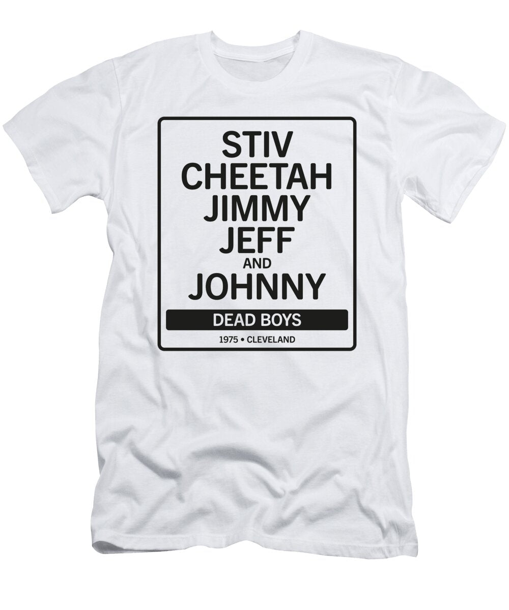 1975 Stiv Cheetah Jimmy Jeff and Johnny Chungkong Art T-Shirt