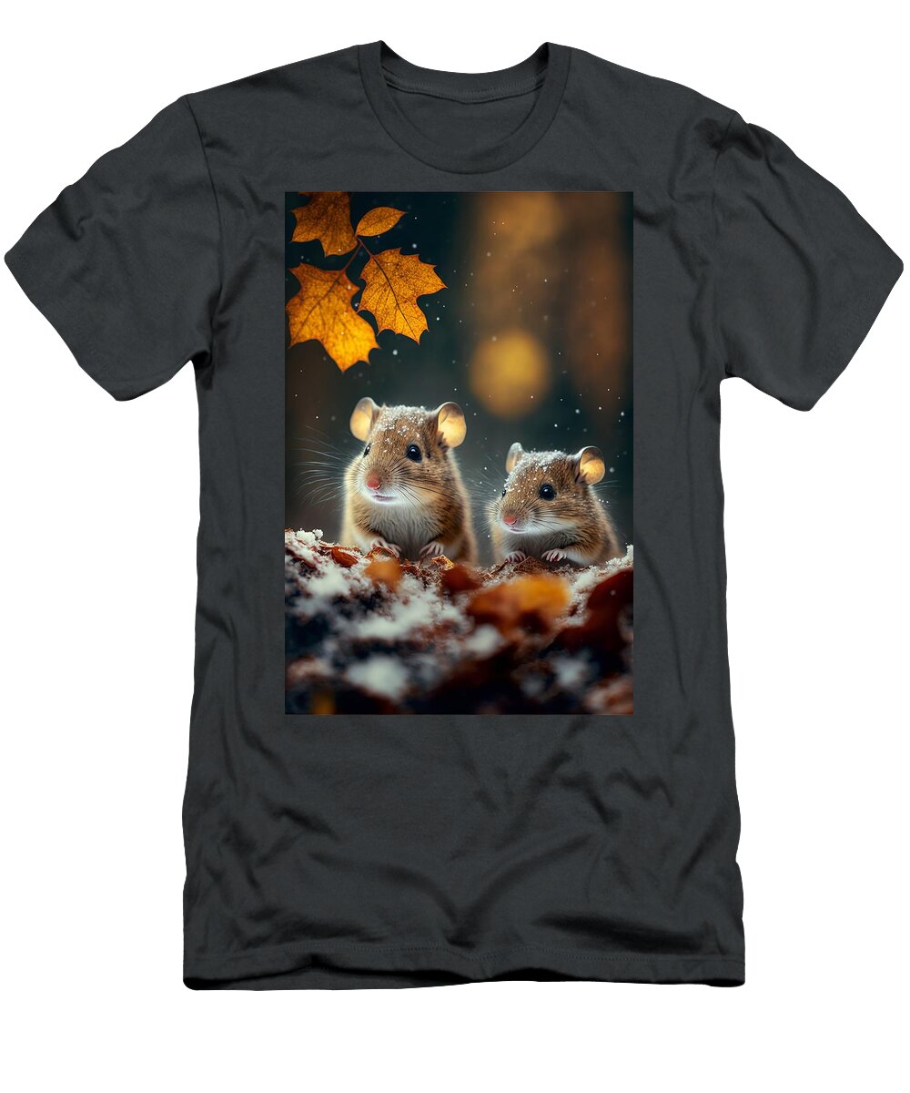 2 a Couple of Cute Mouses Lilia D T-Shirt