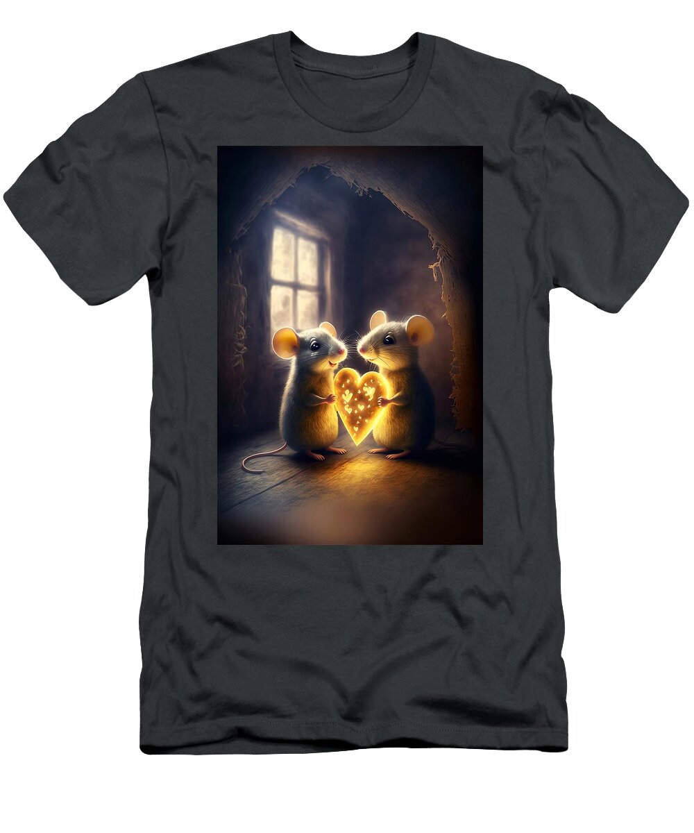 2 a Couple of Love Mices Lilia D T-Shirt