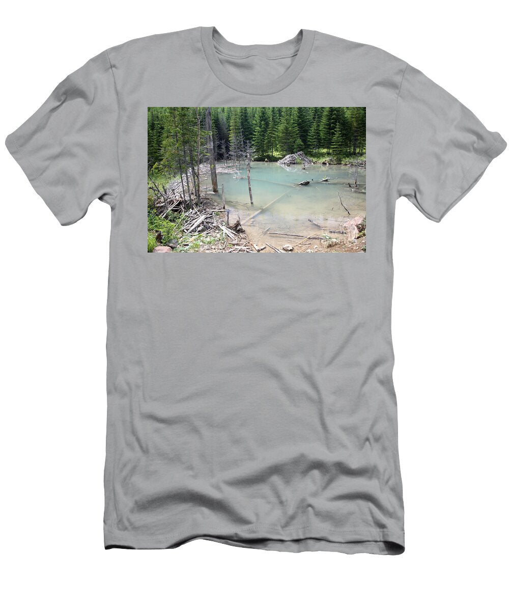 2 Beaver Dam and Lodge Ted Kinsman T-Shirt