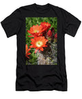 2 Blooming Cactus Flowers Bee Creek Photography Tod and Cynthia T-Shirt