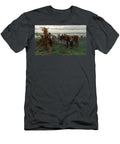 2 Boys Herding Donkeys Willem Maris T-Shirt