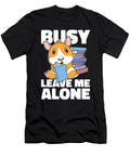 2 Busy Reading Hamster Pet Book Hamster Owner Toms Store T-Shirt