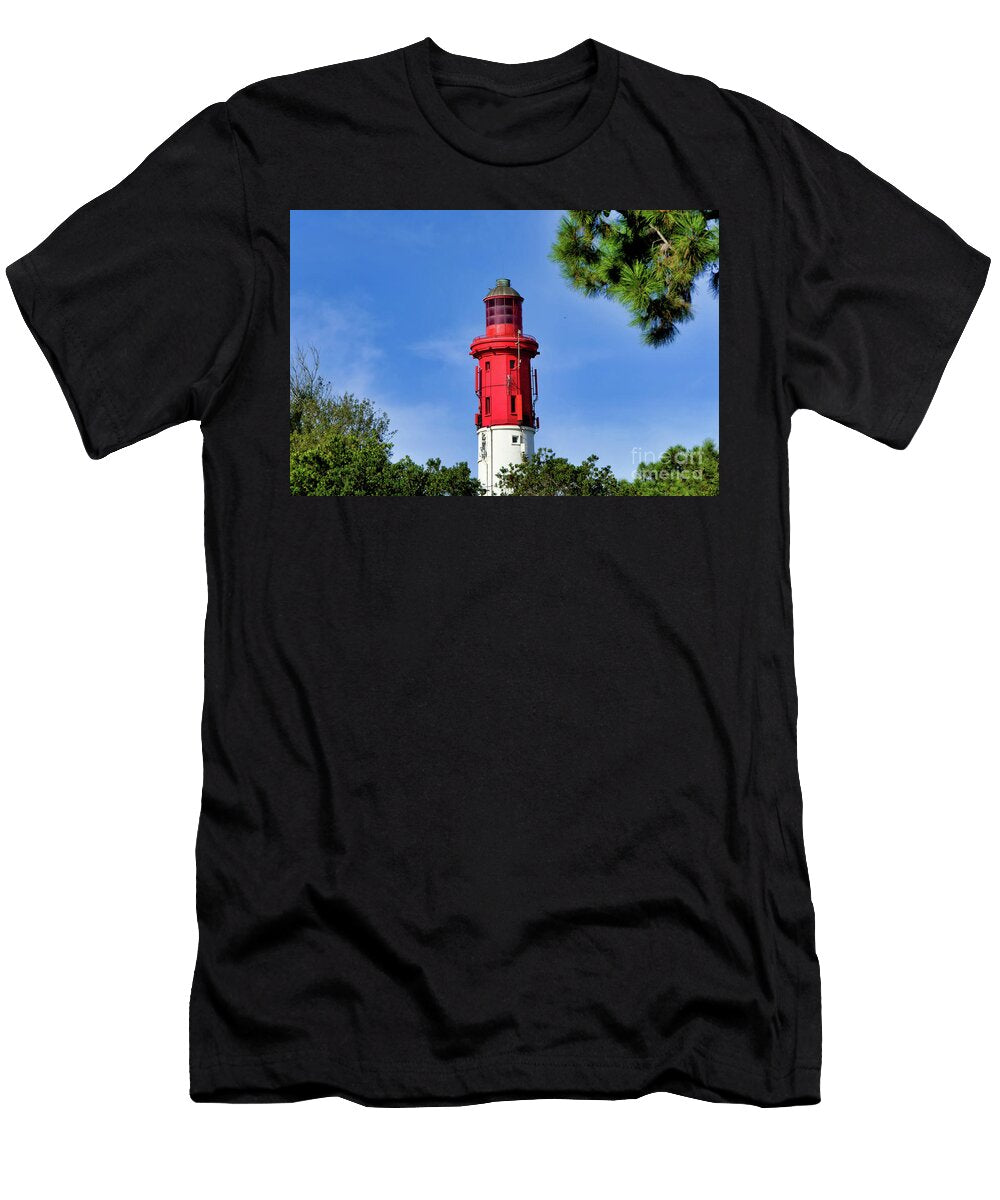 2 Cap Ferret Lighthouse Stephen Farhall T-Shirt