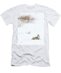 2 Coyote Canis Latrans Josh Miller T-Shirt