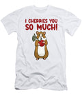 2 Cute Animal Hamster Cherry Pet Food Pet Hamster Lover Toms Store T-Shirt