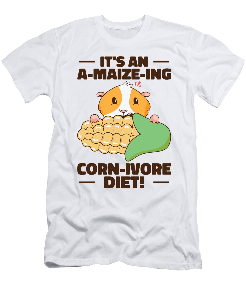 2 Cute Animal Hamster Corn Pet Food Hamster Lover Pet Toms Store T-Shirt