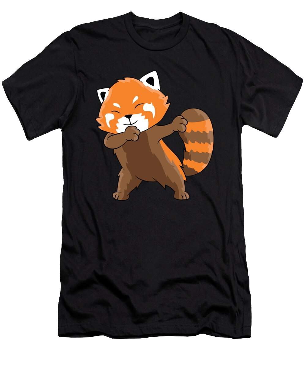 2 Dabbing Red Panda Eq Designs T-Shirt