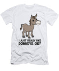 2 Donkey Lover I Just Really Like Donkeys Eq Designs T-Shirt